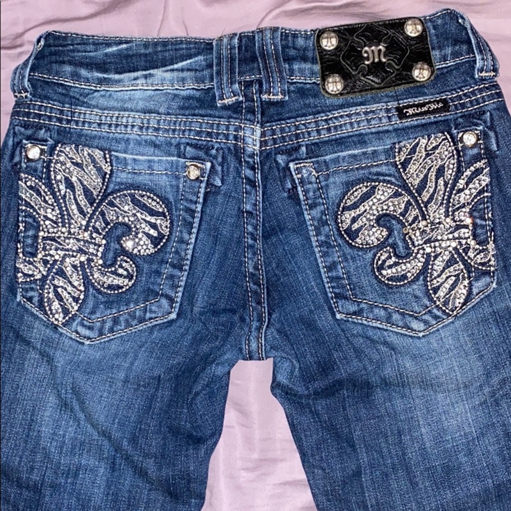 Miss Me jeans. Boot cut style. Size 25